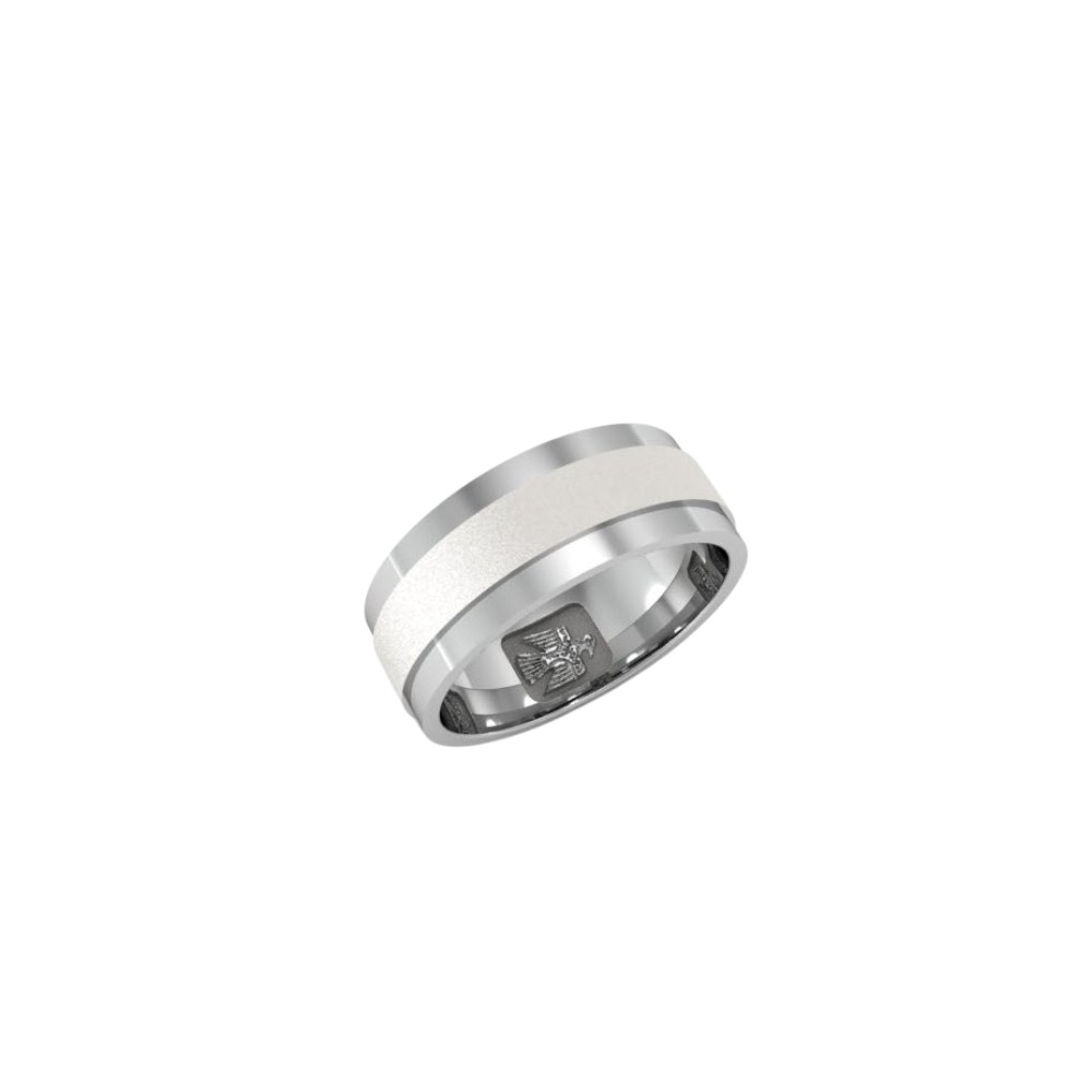Mens Platinum Band