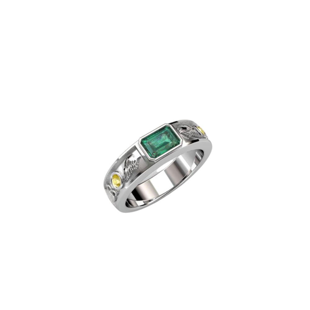 Colored Stone Ring